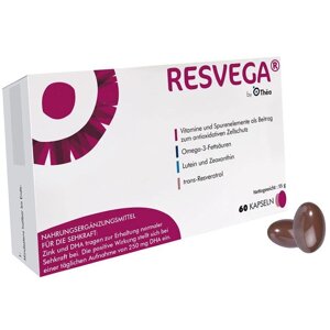 Вітамінний комплекс для очей і зору, Resvega, 60 капсул