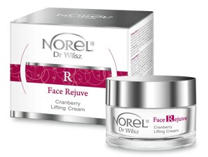 Відновлюючий крем з екстрактом журавлини Норел, Norel Face Rejuve Cranberry Revitalising Cream