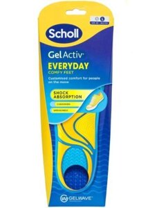 Вставки для взуття чоловічі, Scholl GelActiv Everyday L, 1 пара