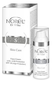 Захисний крем Норел. Norel Skin Care SPF 30+ UVA UVB, 50 мл