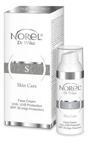 Захисний крем, Norel Skin Care SPF 30+ UVA UVB, 50 мл