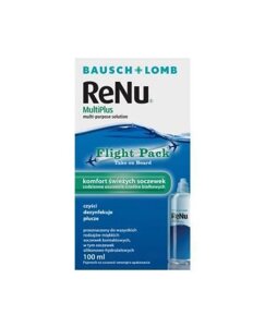 Рідина для лінз Бауш, Bausch + Lomb Renu MultiPlus, 100 мл