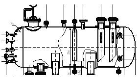 Емкостное оборудование горизонтальное