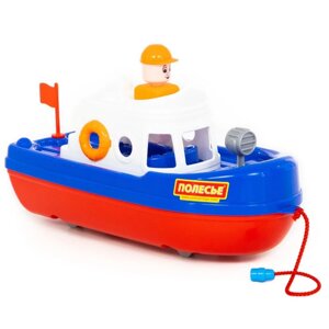 Іграшка Polesie крейсер "Рятувальник" синьо-білий (47229-3)
