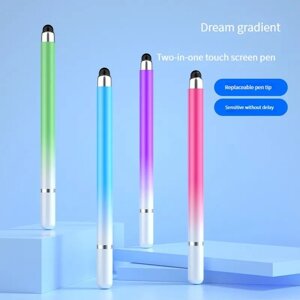 Універсальний Ємнісний Стілус 2 в 1 Touch Pen для планшета сенсорного екрану