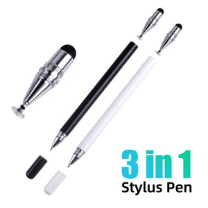 Універсальний Ємнісний Стілус - Ручка 3 в 1 Touch Pen для планшета сенсорного екрану