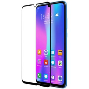 Захисне скло 3D, 9H Повної обклеювання для телефону Huawei P Smart 2019. Honor 10 Lite. Захисне скло