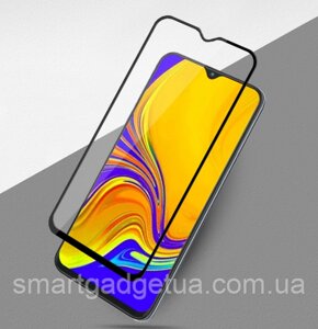 Захисне скло 9D, 9H Повної обклейки для Samsung Galaxy A20 2019, Захоплення скло