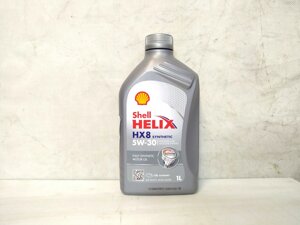 Олива моторна 5W-30 синтетика 1 л SHELL HELIX HX8 A3/B4 SN/CF