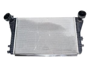 Радіатор інтеркулера 1K0145803E VW Caddy III 04-15, Golf VI 09-14, Tiguan 08-16, PASSAT B6 05-10, Passat CC 08-16, Golf