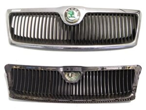 Решітка радіатора -09 1Z0853668 SKODA octavia A5 04-13 SKODA 1Z0853668