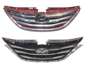 Решітка радіатора хром америка 12- 863503S000 hyundai sonata YF 09-14 hyundai 863503S000