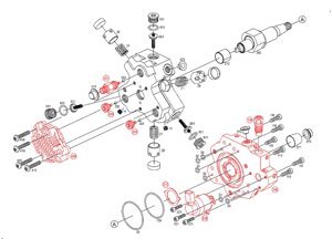 Тнвд bosch 3.0TDI 24V 0445010125 VW crafter 06-16, VW touareg 02-10 BOSCH 0445010125