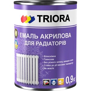 Емаль акрилова для радіаторів TRIORA 2л
