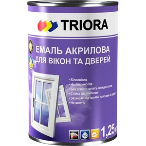 Емаль TRIORA для вікон і дверей 0,4 л