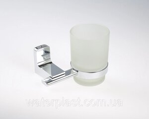 Скляний скляний тримач для зубних щіток з нержавіючої сталі тримач