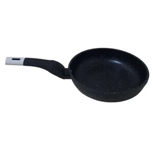 Сковорода 22 см темний граніт UNIQUE UN-5134 ⁇ Антипригарна сковорода ⁇ Гранітна сковорода