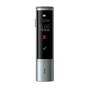 Алкотестер Baseus SafeJourney Pro Series Breathalyzer, Space Grey CRCX060014