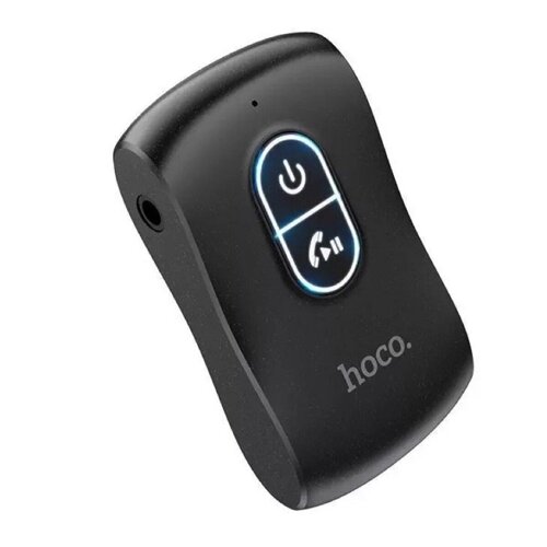 Bluetooth бездротовий ресивер трансмиттер HOCO E73 Pro Journey AUX Bluetooth audio, колір чорний 6931474783752