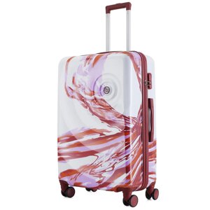 Валіза Semi Line 28"L) White/Red Print (T5654-3)