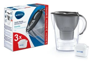 Фільтр-глечик Brita Marella графіт + 3 картриджі