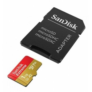 Карта пам'яті microsdxc sandisk extreme A2 1TB class 10 V30 sdsqxav-1T00-GN6ma