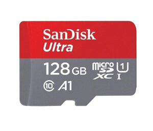 Карта пам'яті microsdxc sandisk ultra 128gb class 10 A1 sdsqunr-128G-GN6mn