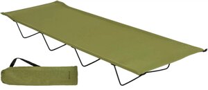 Ліжко розкладне туристичне для кемпінгу Highlander Camp Bed Olive (FUR008-OG)