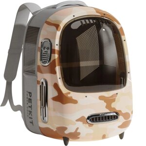 Рюкзак-переноска PETKIT Breezy2 Smart Cat Carrier desert camo P7704-DC