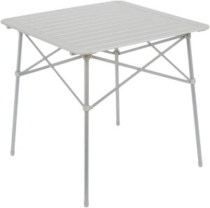 Стіл розкладний туристичний для кемпінгу Highlander Aluminium Slat Folding Table Small Silver (FUR073)