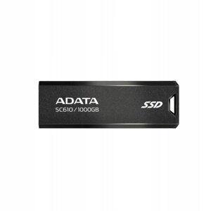 Твердотілий накопичувач SSD ADATA SC610 1TB USB 3.2 550/500mb/s black SC610-1000G-CBK/RD