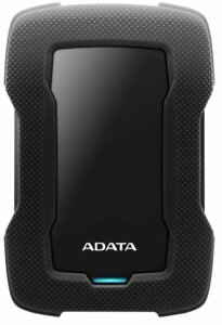 Зовнішній жорсткий диск PHD External 2.5 ADATA USB 3.1 DashDrive Durable HD330 1TB, колір чорний AHD330-1TU31-CBK