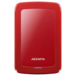 Зовнішній жорсткий диск PHD external 2.5 ADATA USB 3.2 gen. 1 dashdrive durable HV300 1TB red AHV300-1TU31-CRD