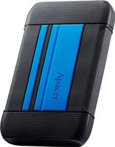 Зовнішній жорсткий диск PHD External 2.5 Apacer USB 3.1 AC633 1TB Blue AP1TBAC633U-1