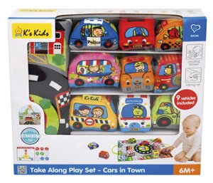 3D килимок Ks Kids Машинки в місті (KA10665-GB)