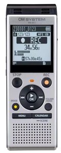 Диктофон olympys OM system WS-882 silver 4 GB