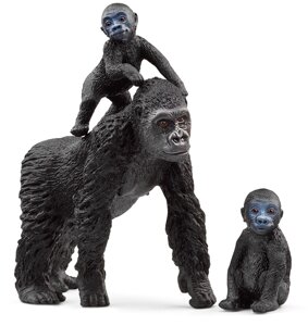 Набір іграшкових фігурок Schleich Родина горил