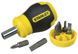 Викрутка Stanley Multibit Stubby зі змінними бітами (0-66-357)