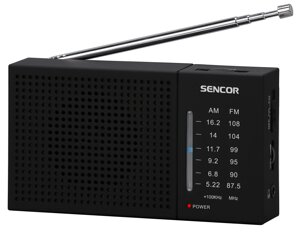 Радіоприймач Sencor SRD 1800 Black
