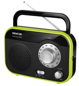 Радіоприймач Sencor SRD 210 Black/Green