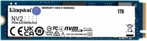 SSD накопичувач kingston M. 2 1TB NV2 2280 pcie 4.0 nvme SSD (SNV2s/1000G)