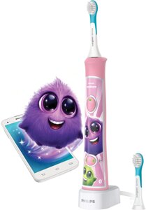 Зубна електрощітка Philips HX6352/42 Kids Smart Pink