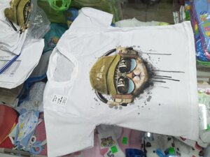 Дитяча 3Д футболка для хлопчика Кіт 92 98 104