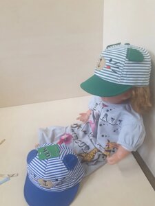 Літня шапочка кепка Панама для хлопчика 0.5- 1,5 року