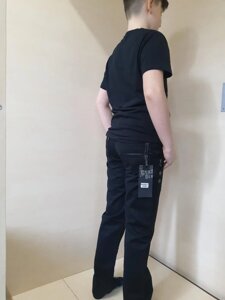 Підліткові чорні джинси для хлопчика Туреччина р. 140 152 158