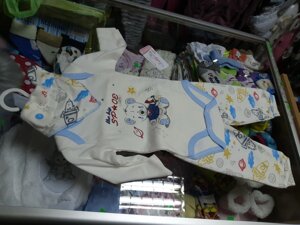 Костюм боді штани бандана для новонародженого малюка Туреччина розмір 62 68