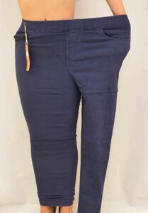 Жіночі джинси лосини джегінси на невеликому флісі великі розміри 54 56 58 60 62 64