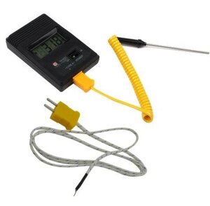 Цифровий термометр TM-902C з термопарою К-типу (150 мм) (від -50.1200°C)