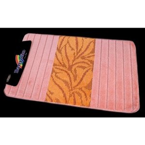 Комплект килимків для ванни "HAZAL PINK" 60х100