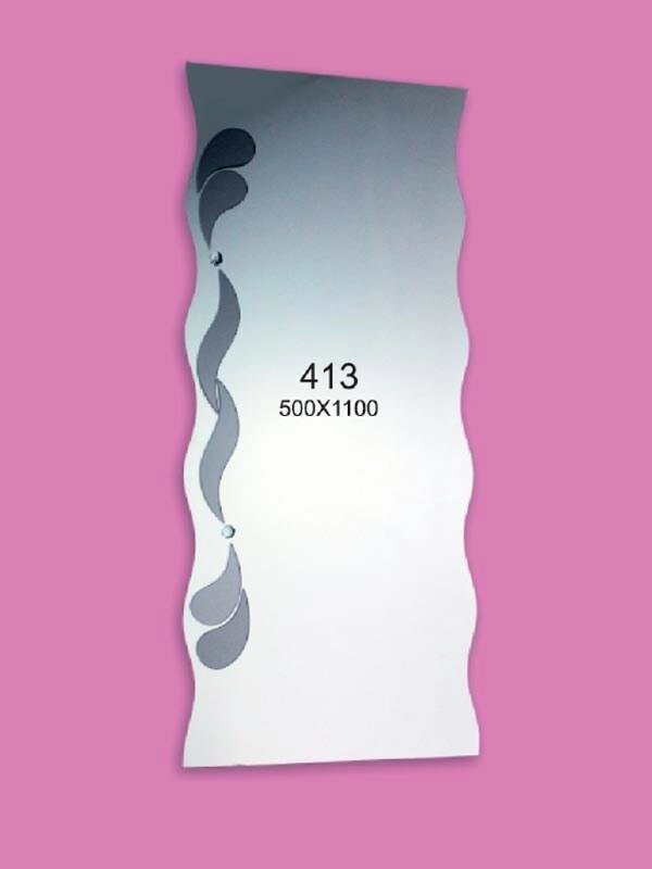 Дзеркало для кімнати 500х1100 Ф413 від компанії Інтернет-магазин "KOMAMI" - фото 1